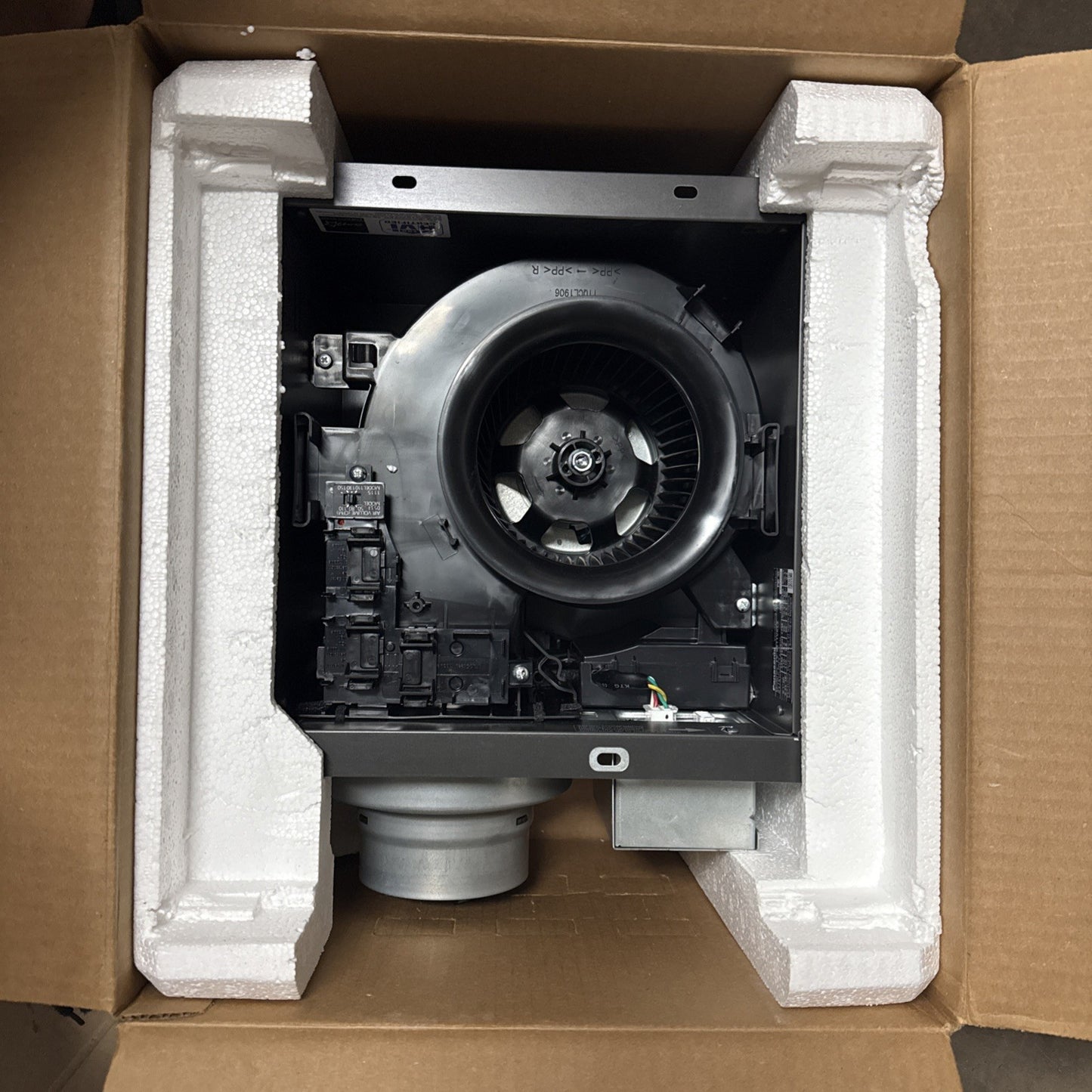 Panasonic Bath Fan 7.5”Hx13"W 110Cfm Exhaust Fan Led Light Whisper Green Select