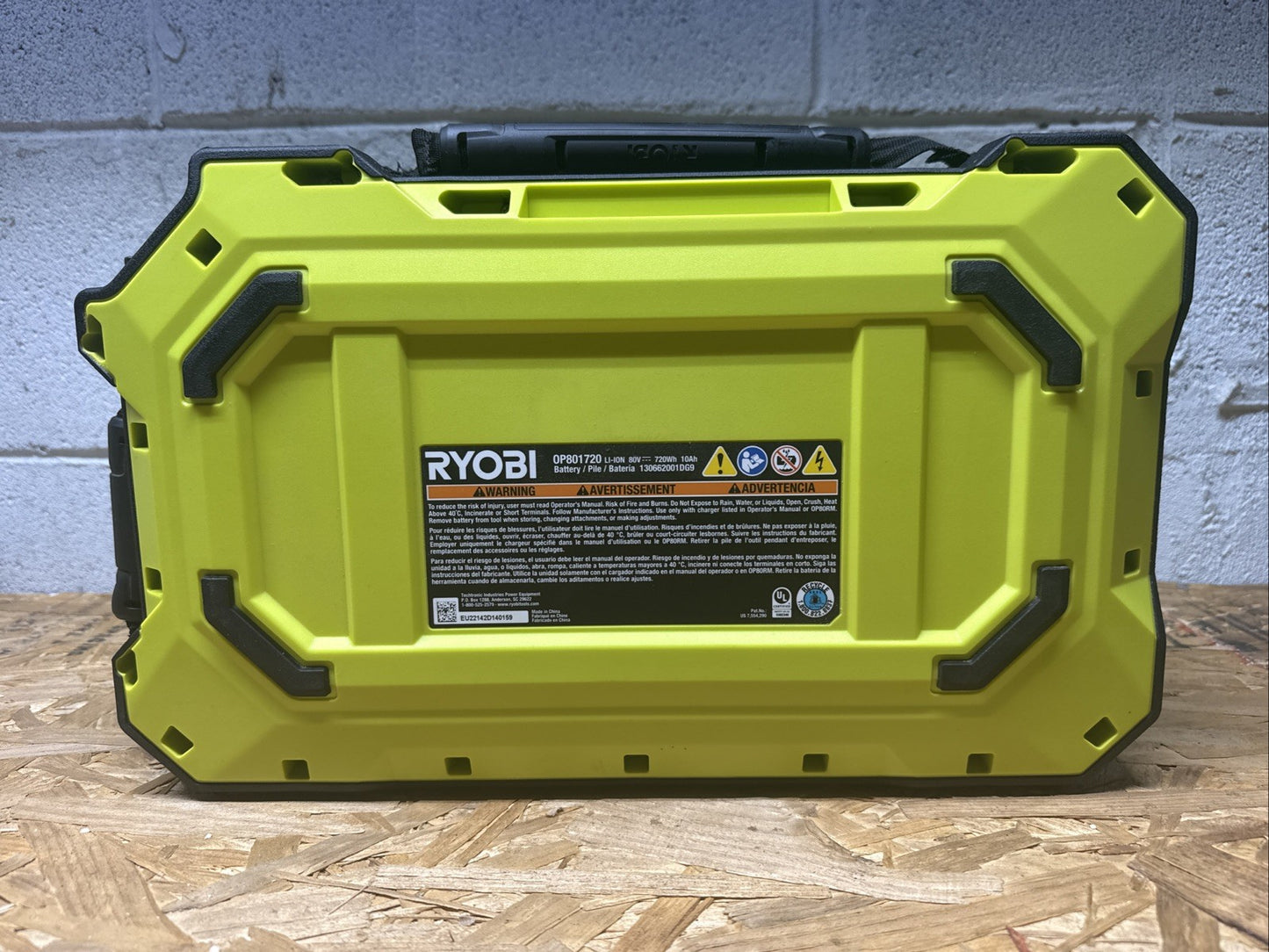 RYOBI 80V Battery 10 Ah Lithium-Ion Zero Turn Mower Battery (OP801720) New OB