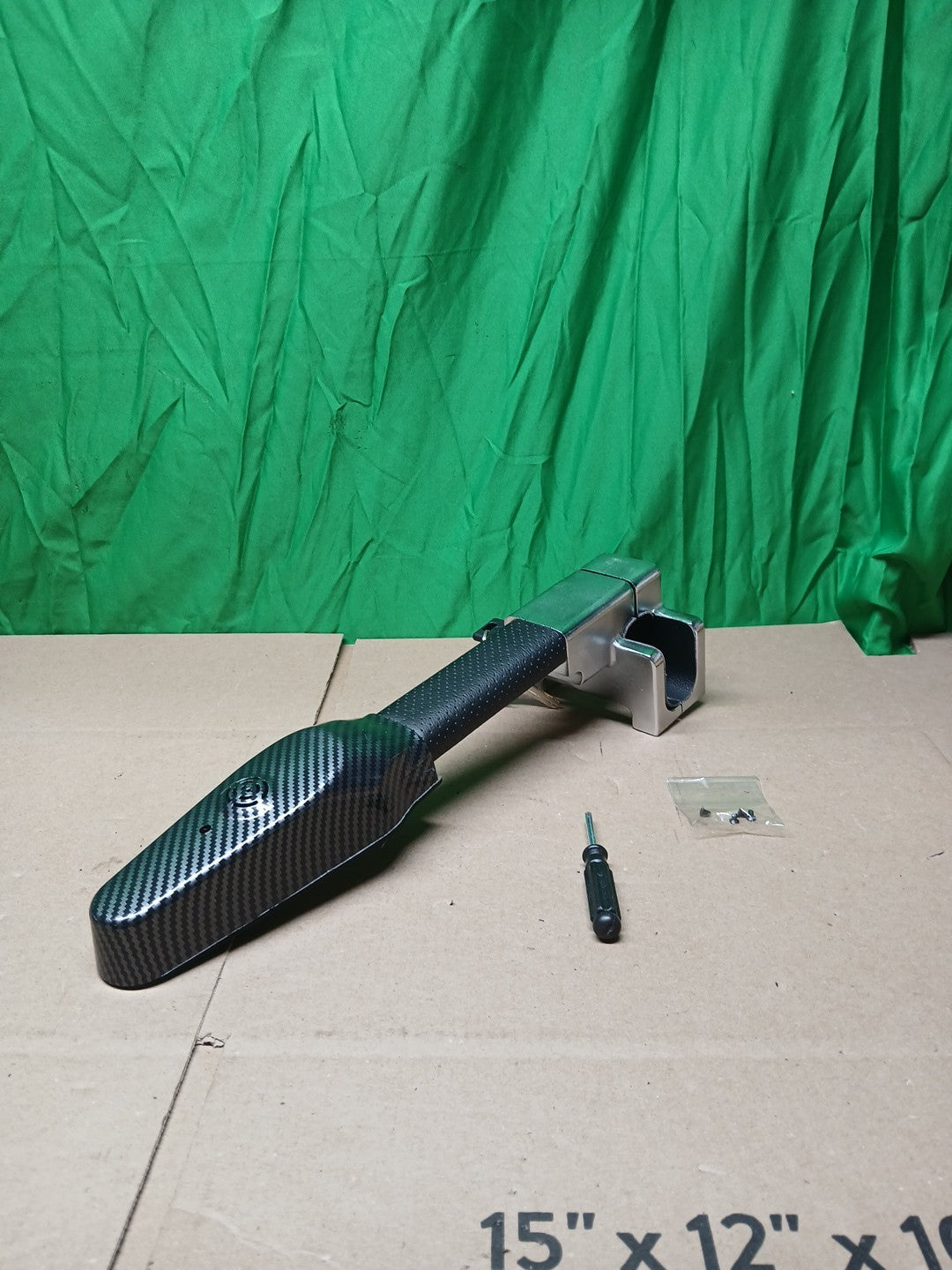 Tevlaphee Steering Wheel Lock with Alarm,Heavy Duty Anti-Theft Car Device Car...