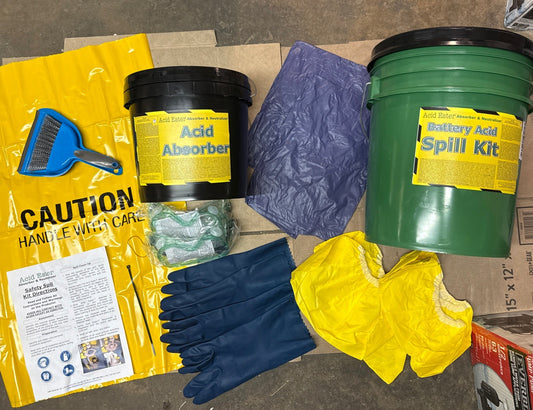 Acid Eater Battery Acid Spill Kit (1) 3WMR4 GHS 1006-001 (NIB)