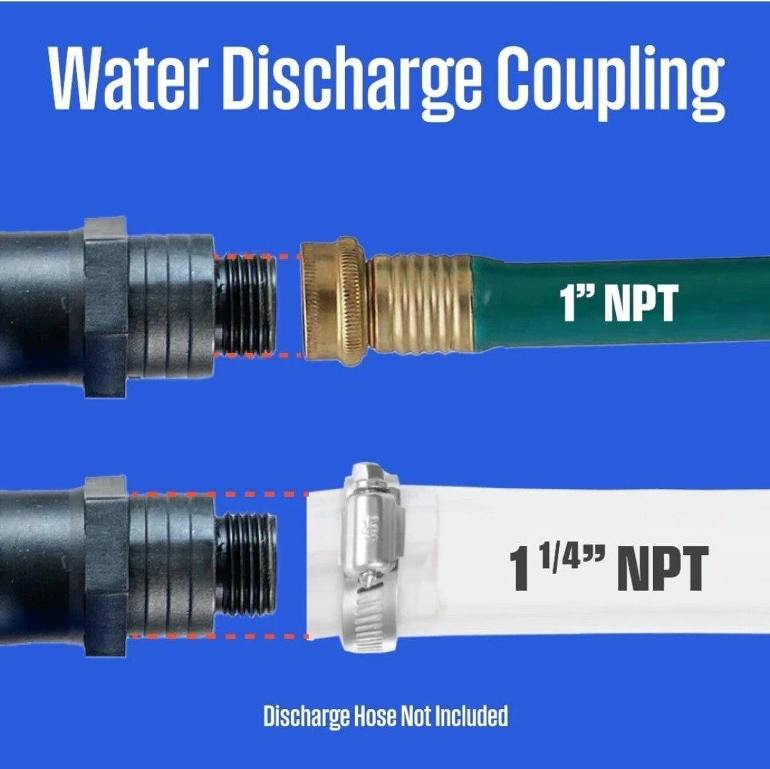 Westinghouse 1/4 HP 25 GPM (1") Thermoplastic Submersible Utility Pump