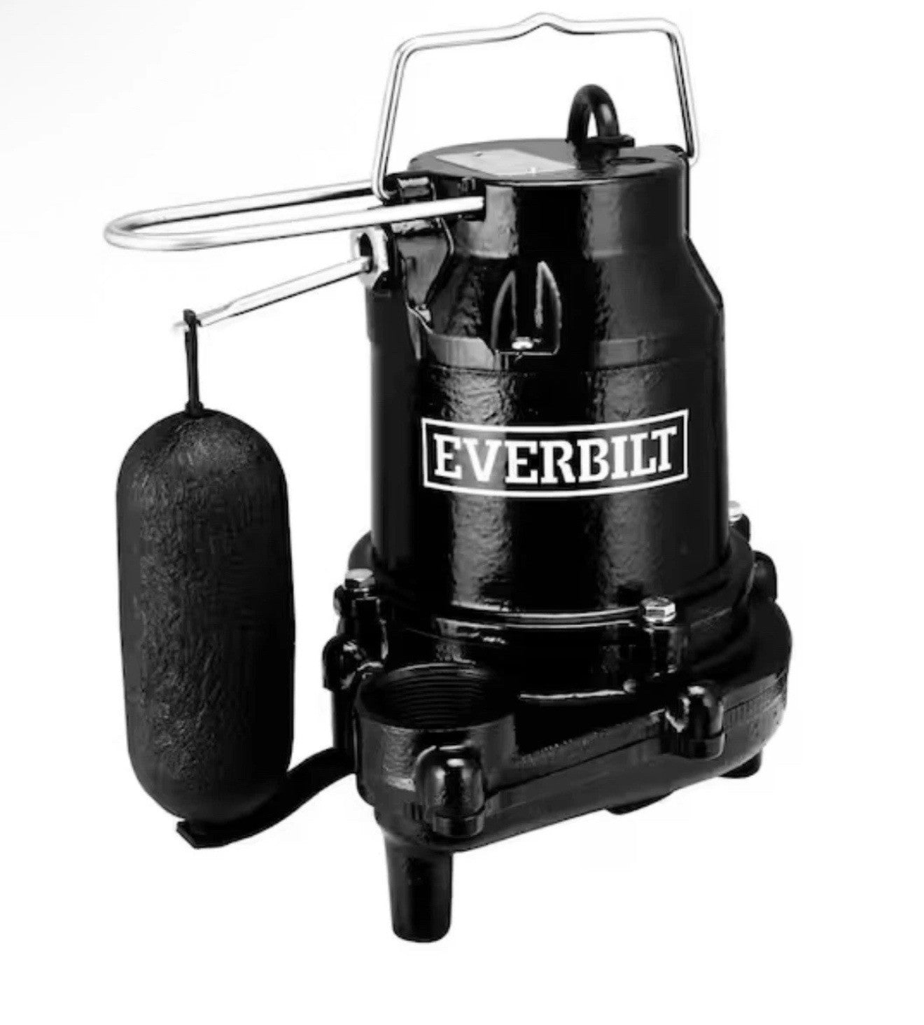 Everbilt 3/4HP Cast-Iron Pro-Grade Submersible Sump Pump 1004 120 345 HDS75