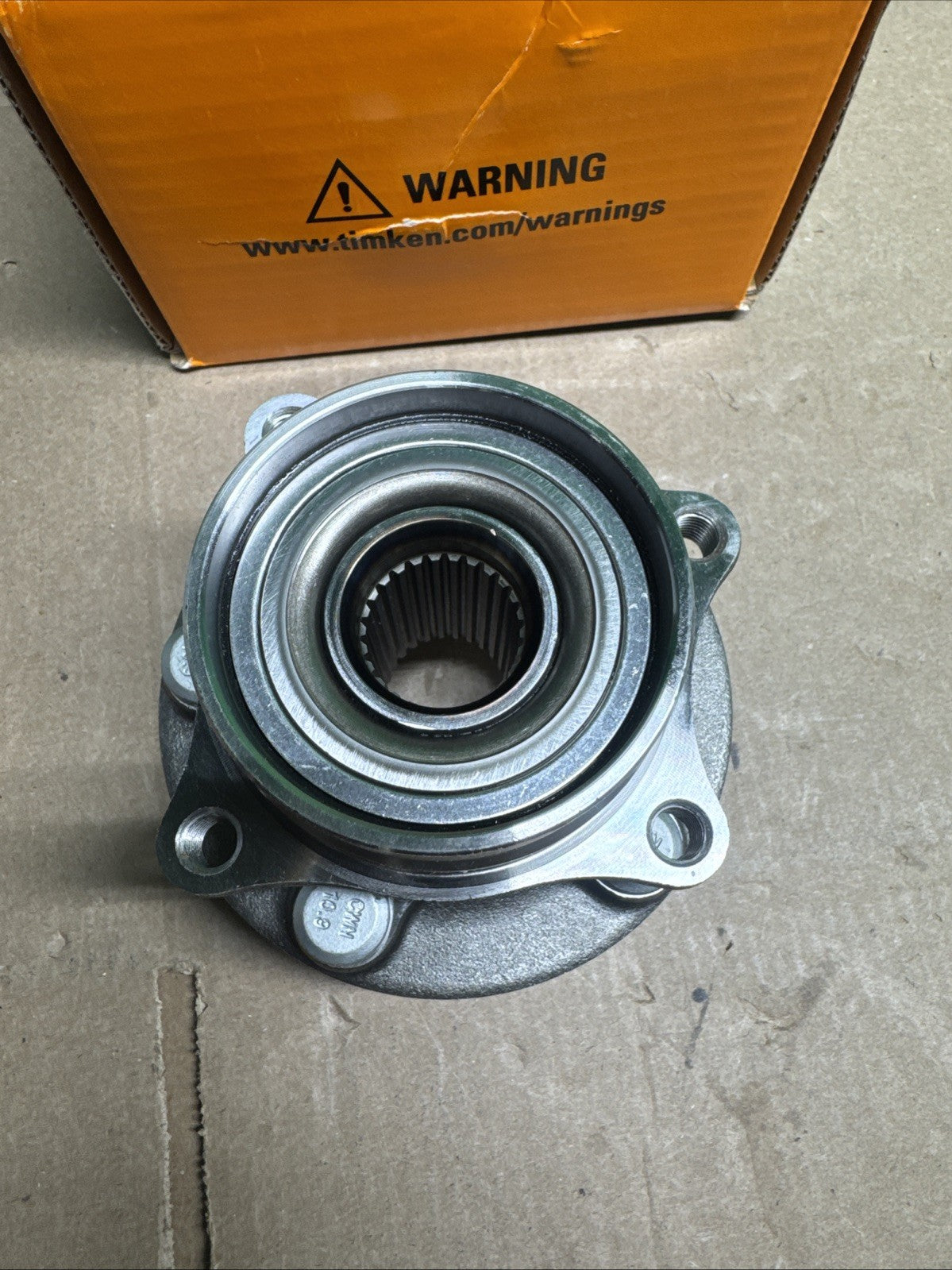 Timken Front Wheel Bearing and Hub Assembly Pair For 2004 - 2009 Toyota Prius