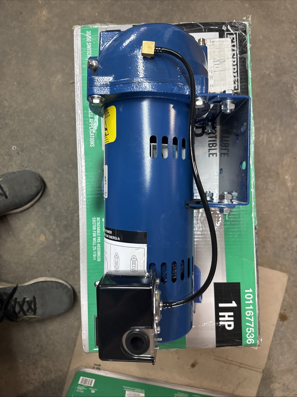 Everbilt 1 HP Professional Convertible Jet Pump NEW OPEN BOX