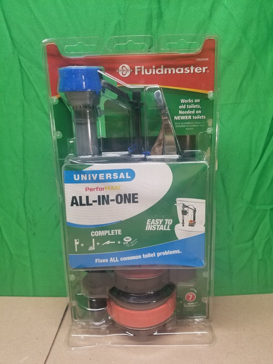 LOT OF 2 Fluidmaster Universal Complete Toilet Repair Kit 10" H 400ARHRK Openbox