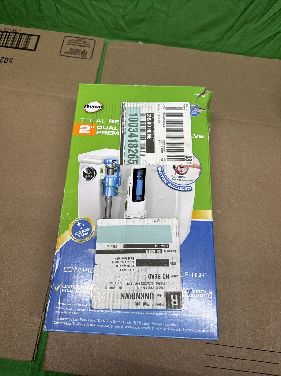 Danco HyrdroRight Universal Water-Saving Toilet Repair Kit White HYR460