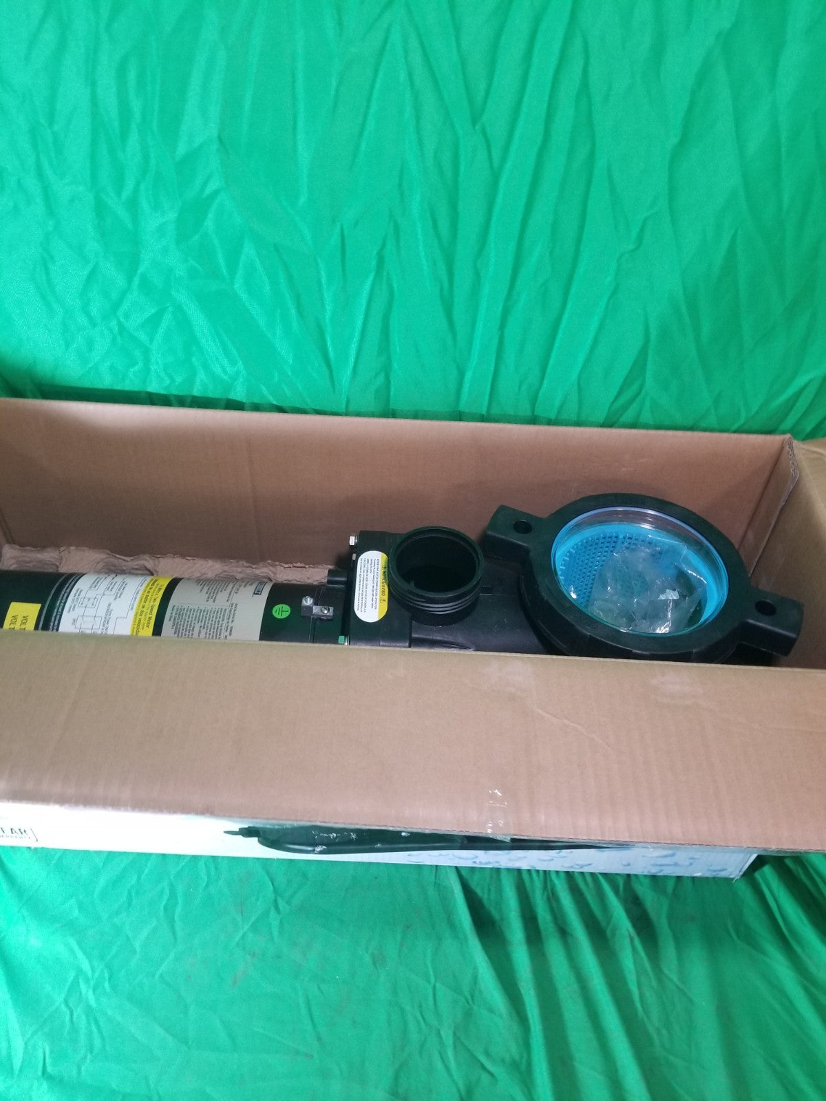 Everbilt Pool Pump Fan-Cooled Motor 1.5 HP 230V Has Unions*