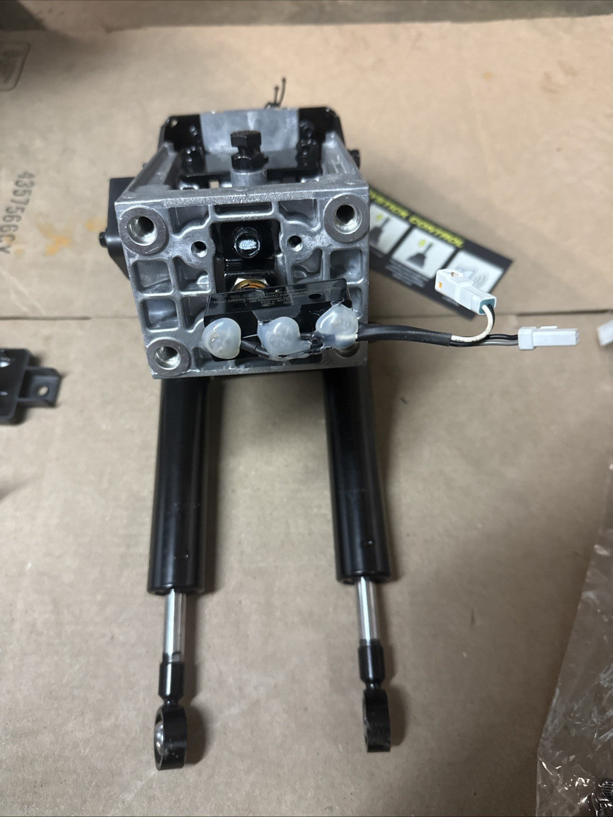 Joystick Assy w/ Sensors & Mixing Board . Ryobi Z42Li, Z54Li 80v Zero Turn Mower