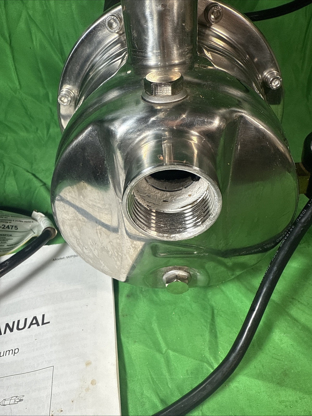 K2 Pumps Automatic Booster Pump 3/4 Hp Lead Free Stainless Steel 115V