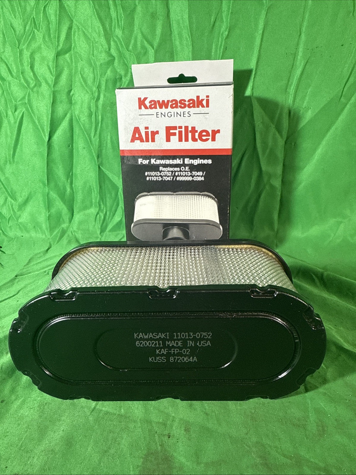 Kawasaki Air Filter 11013-0752 – Replaces 11013-7047, 11013-7049, 99999-0384 – G