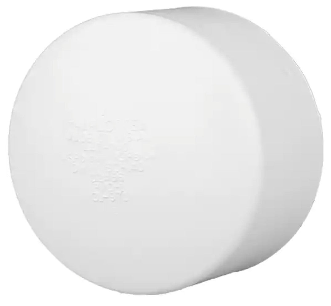 Charlotte Pipe 6 in. PVC DWV Cap OPEN BOX