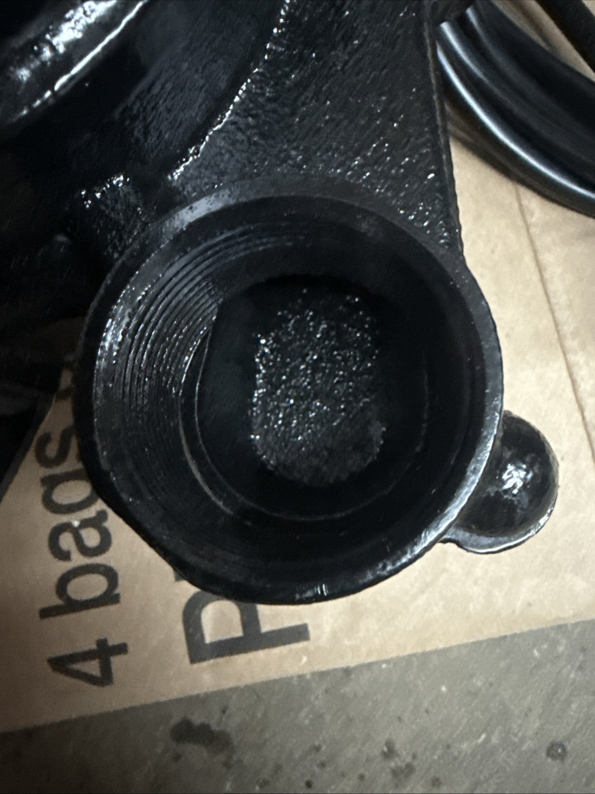 Everbilt 1/2 HP Cast Iron Sump Pump Model # HDS50 OPEN BOX