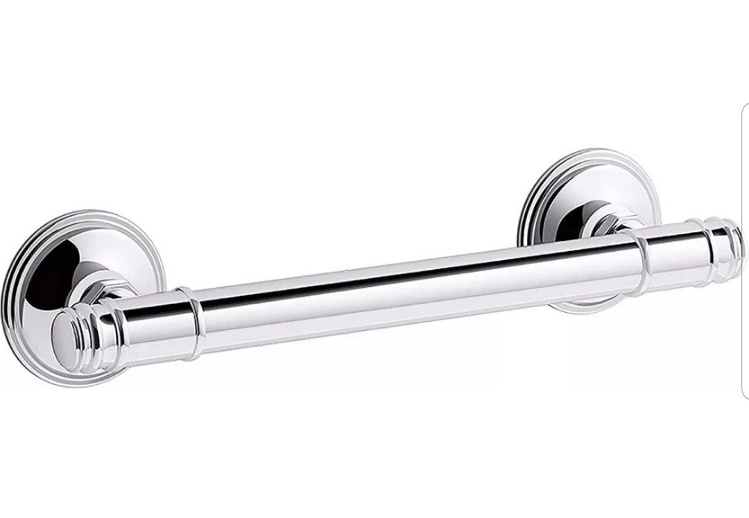Kohler 26503-CP Eclectic 12" Grab Bar - Polished Chrome - 300lb Load Capacity