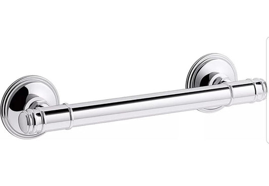 Kohler 26503-CP Eclectic 12" Grab Bar - Polished Chrome - 300lb Load Capacity
