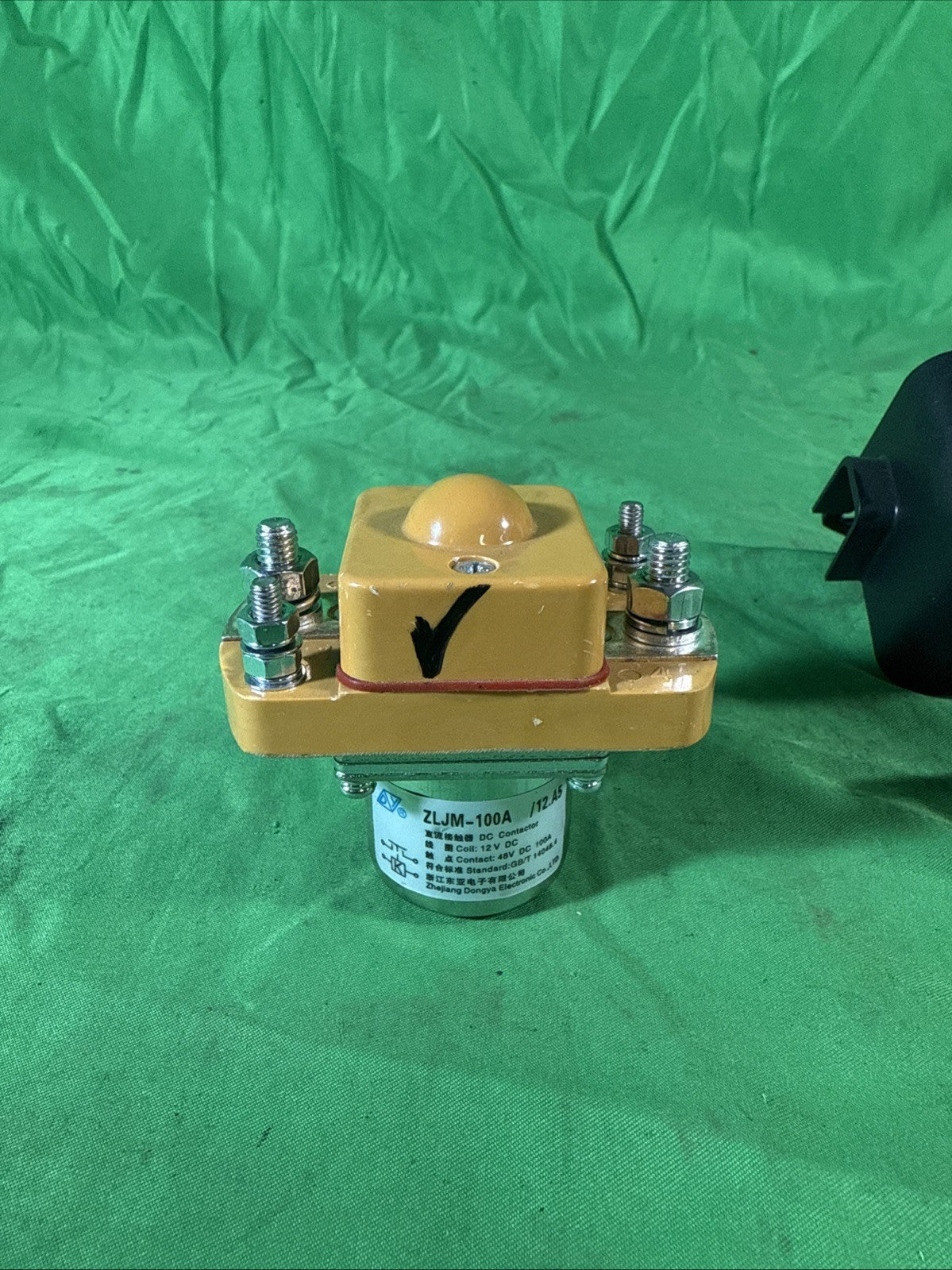 ZLJM-100A /12.A5 DC Contactor Main Relay for Ryobi Z30LI 30” 80v Riding Mowers