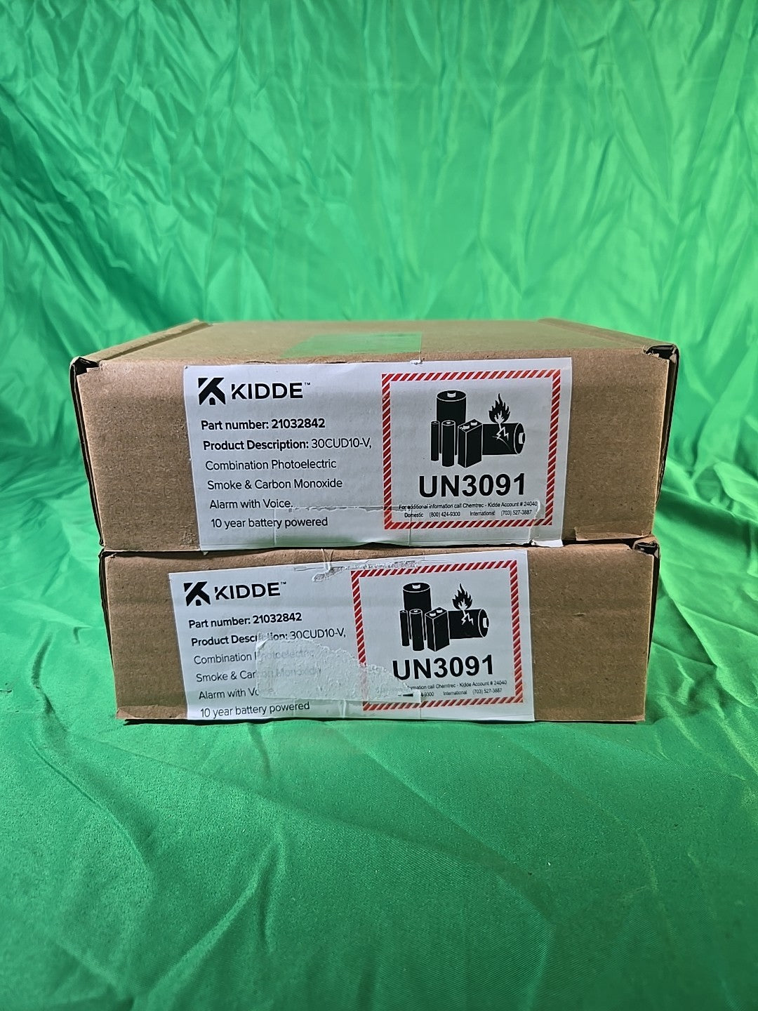 Kidde Smoke & CO Detector, 10-Year Battery,  30CUD10-V