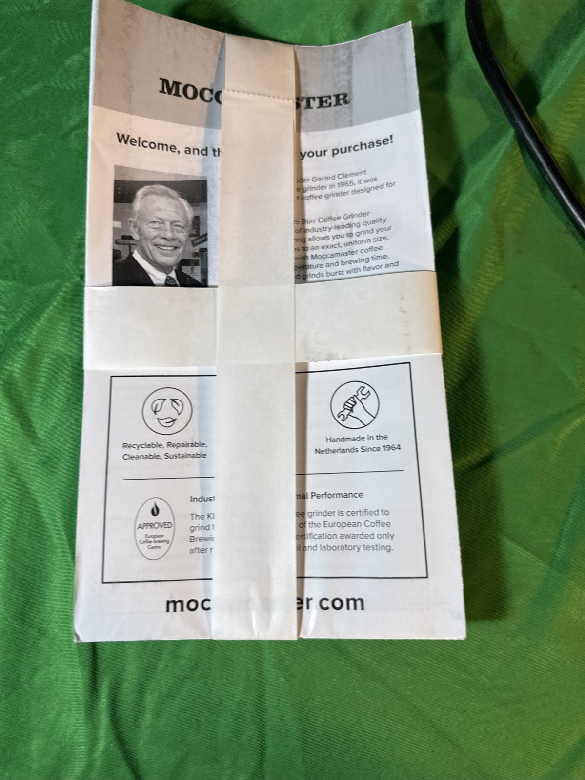 Technivorm Moccamaster KM5 Burr Coffee Grinder - Polished Silver