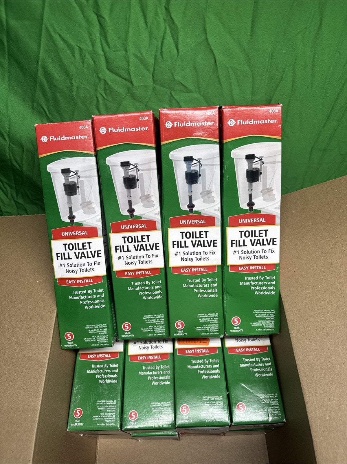 *12* PACK Fluidmaster 400A Universal Toilet Fill Valve.