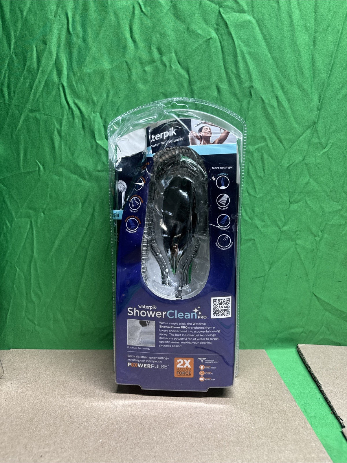 7-Spray Patterns w/ 1.8 GPM 4.75" Wall Mount Adjust Handheld Shower Head, Chrome