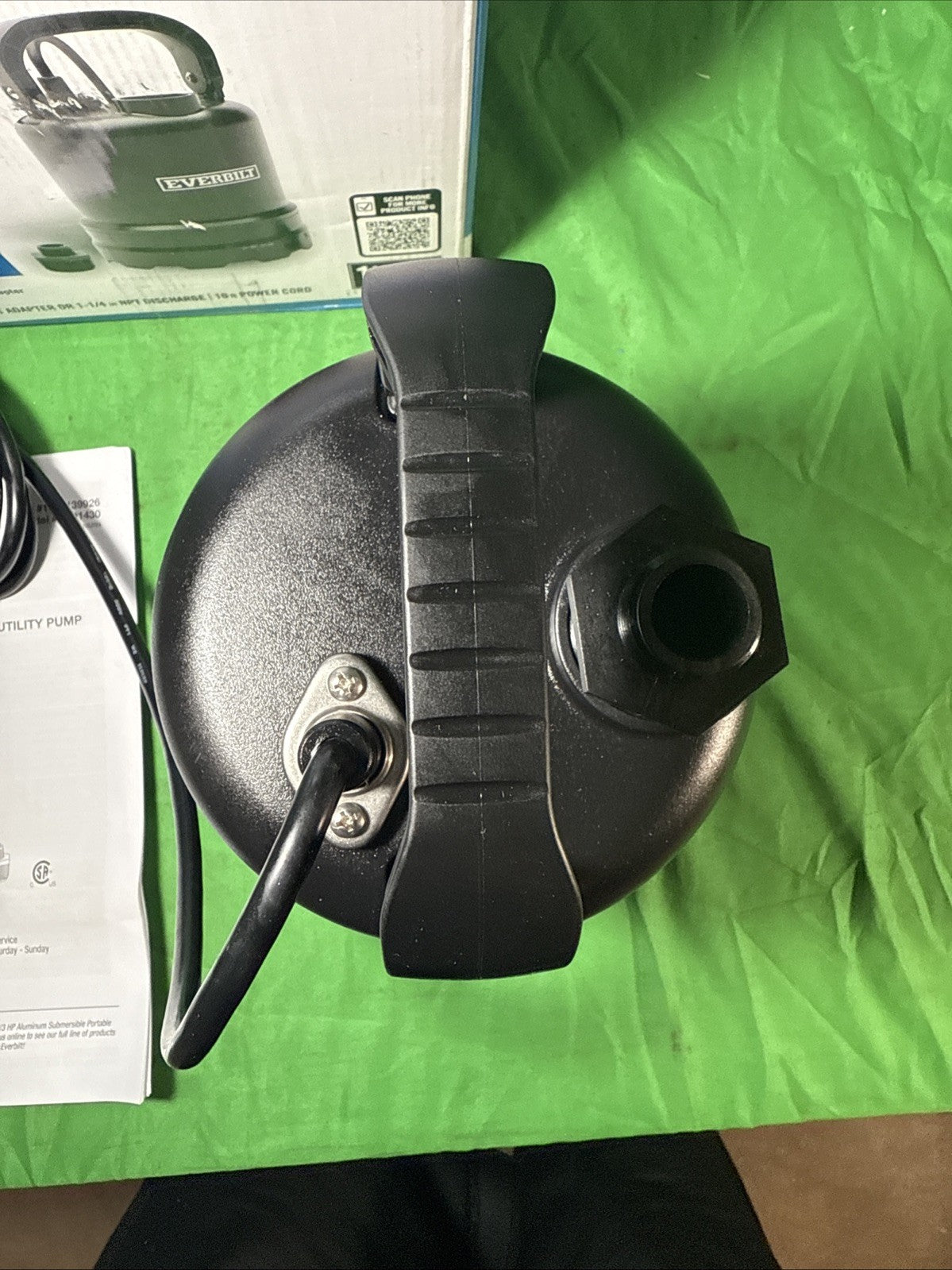 Everbilt 1/3 HP Submersible Aluminum Utility Pump