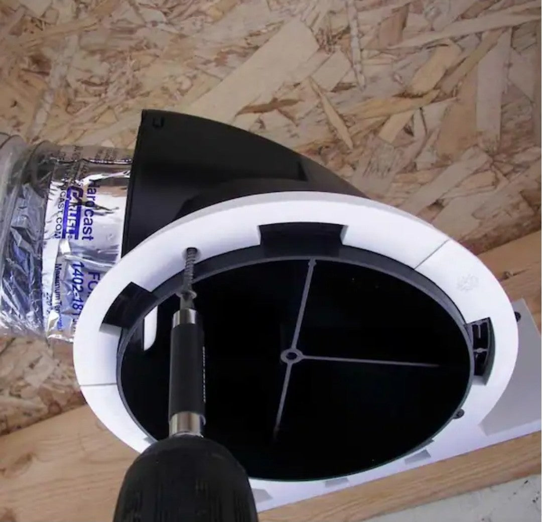 Gibraltar Building Products Plastic Soffit Vent Weather Resistant 4 in. Ducts