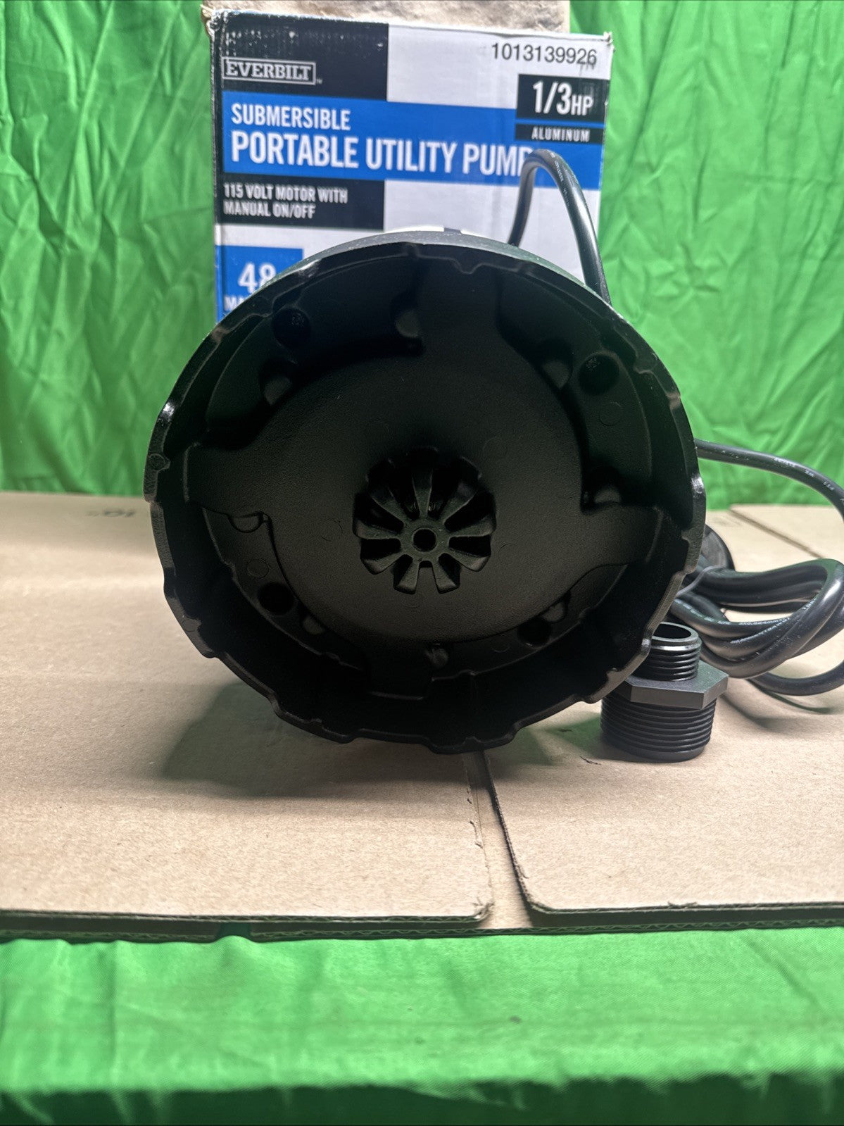 Everbilt 1/3 HP Submersible Aluminum Utility Pump