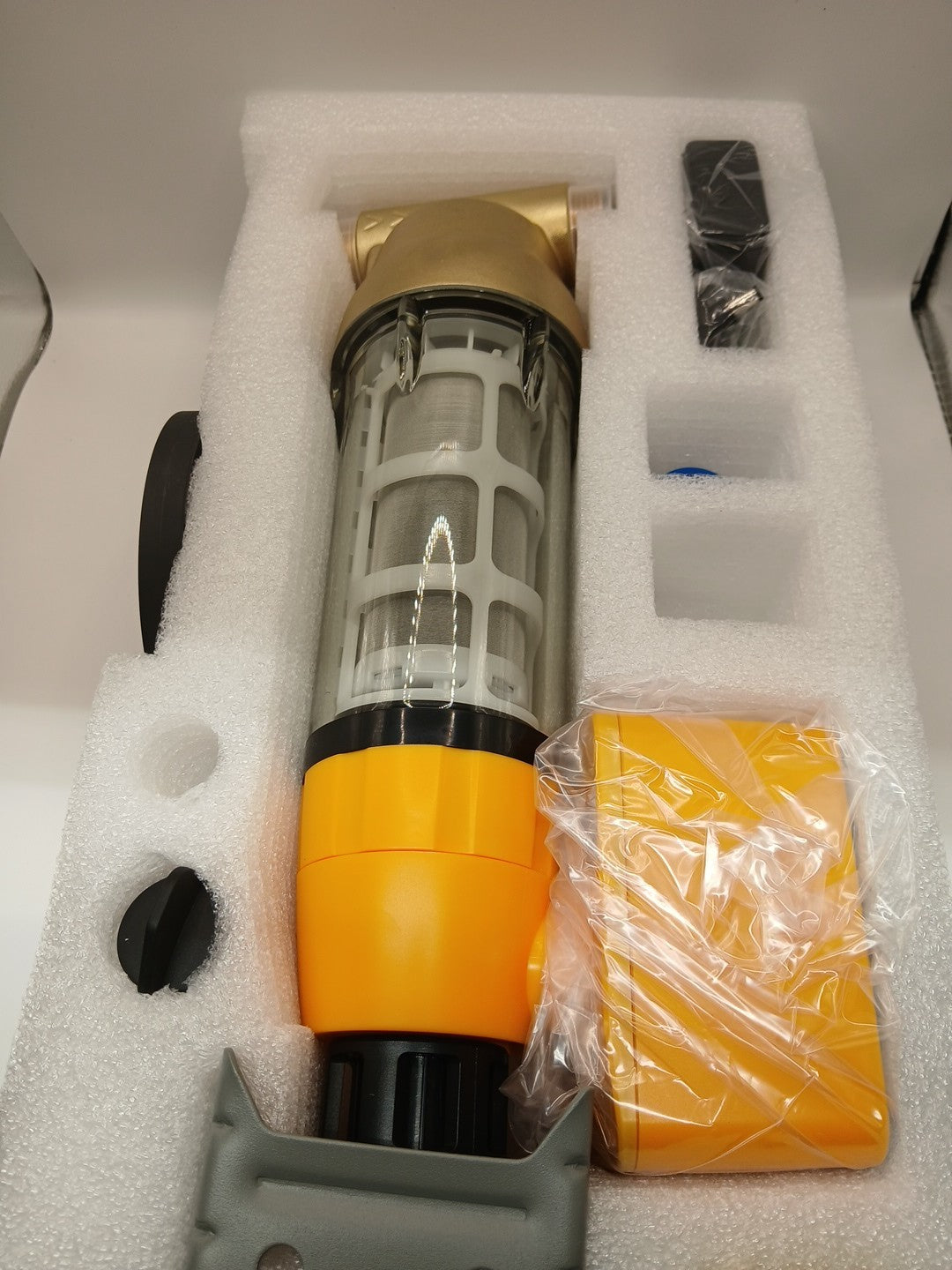 iSpring WSP50ARB Spin Down Sediment Water Filter,Auto Flushing Module,Pre filter