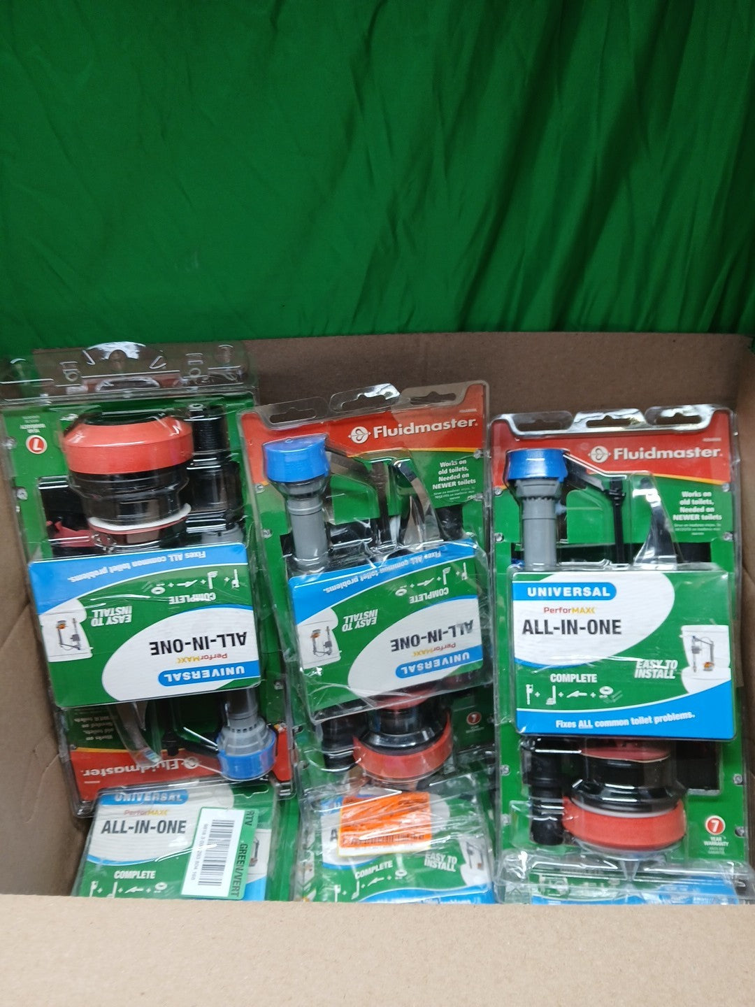 LOT OF 9 Fluidmaster Universal Complete Toilet Rebuild Repair Kit 10" H 400ARHRK