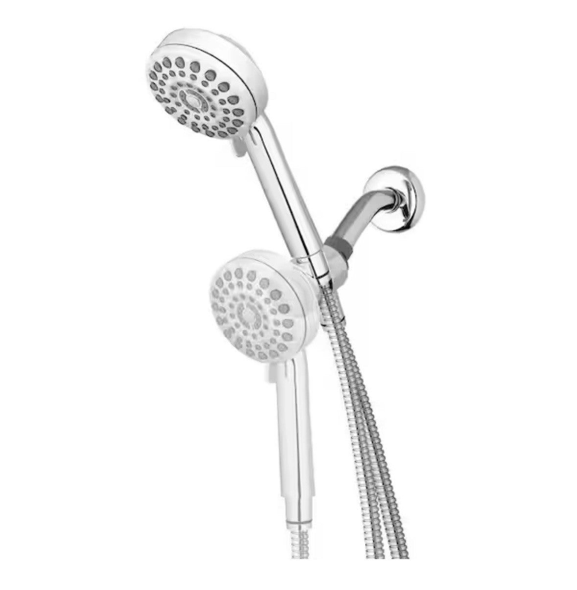 NOB Dualdock Multi-height 7spray wallmount handheld showerhead