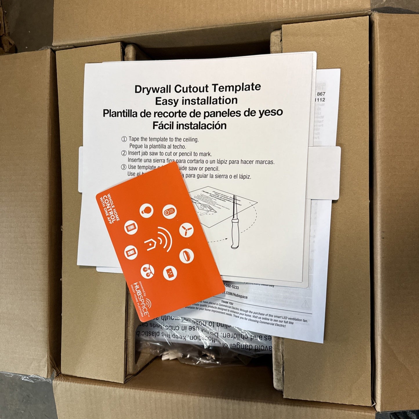 Commercial Electric 80/110 CFM Ceiling Exhaust Fan LED Bluetooth Speaker BF1112