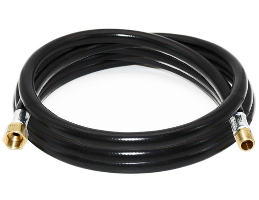 120 inch Thermo Plastic Hose Assembly for Propane, 3/8 Inch ID for RV & Trailer