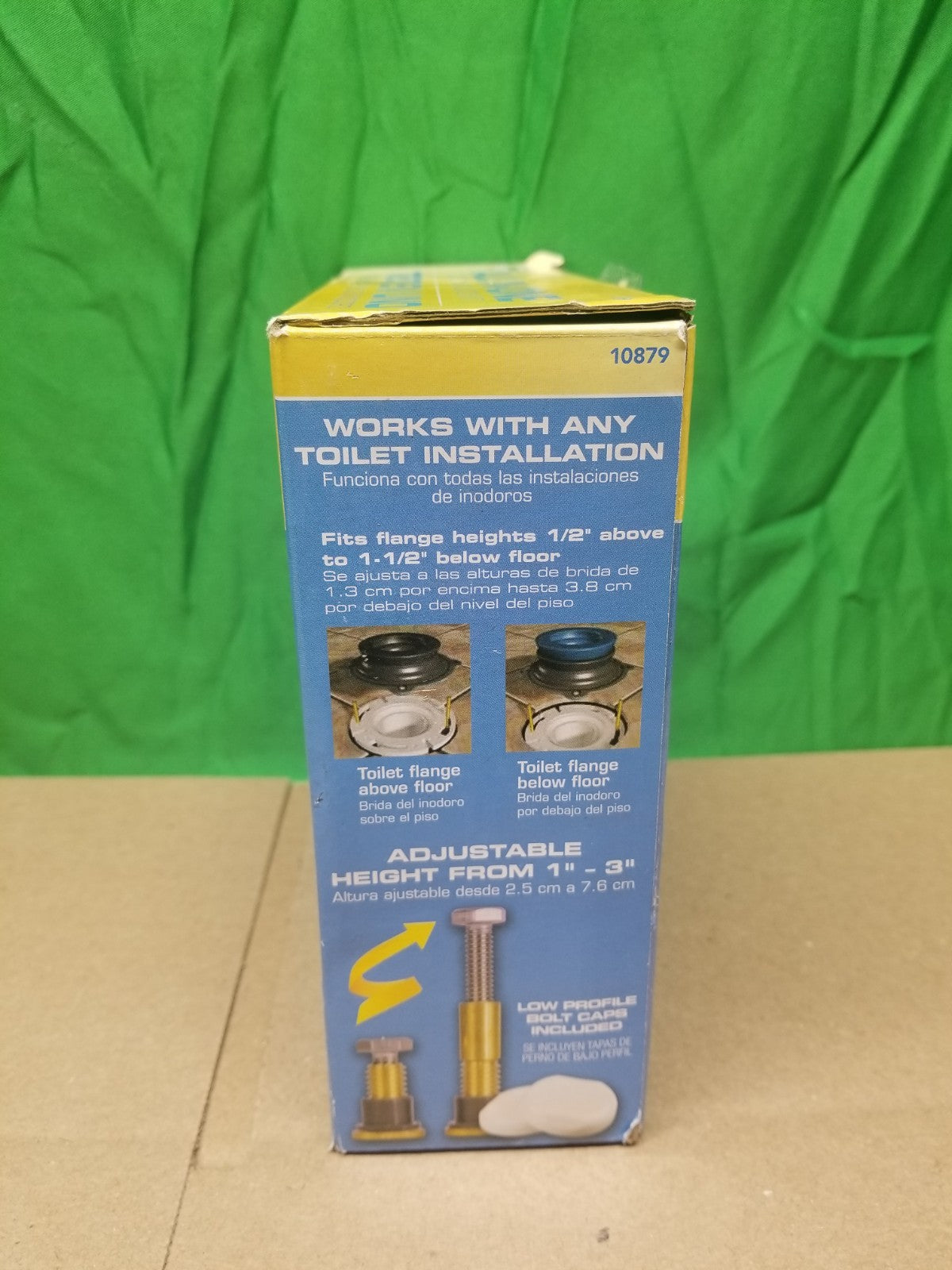 DANCO All-In-One Toilet Installation Kit 10879 Perfect Seal Zero Cut Bolts