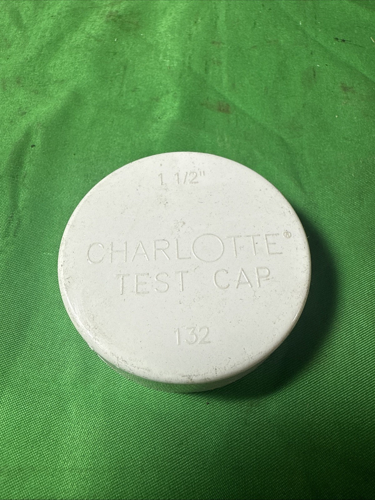 Charlotte Test Cap PVC White 1-1/2” Test Plug, Rough-In Plug * LOT OF 73 *