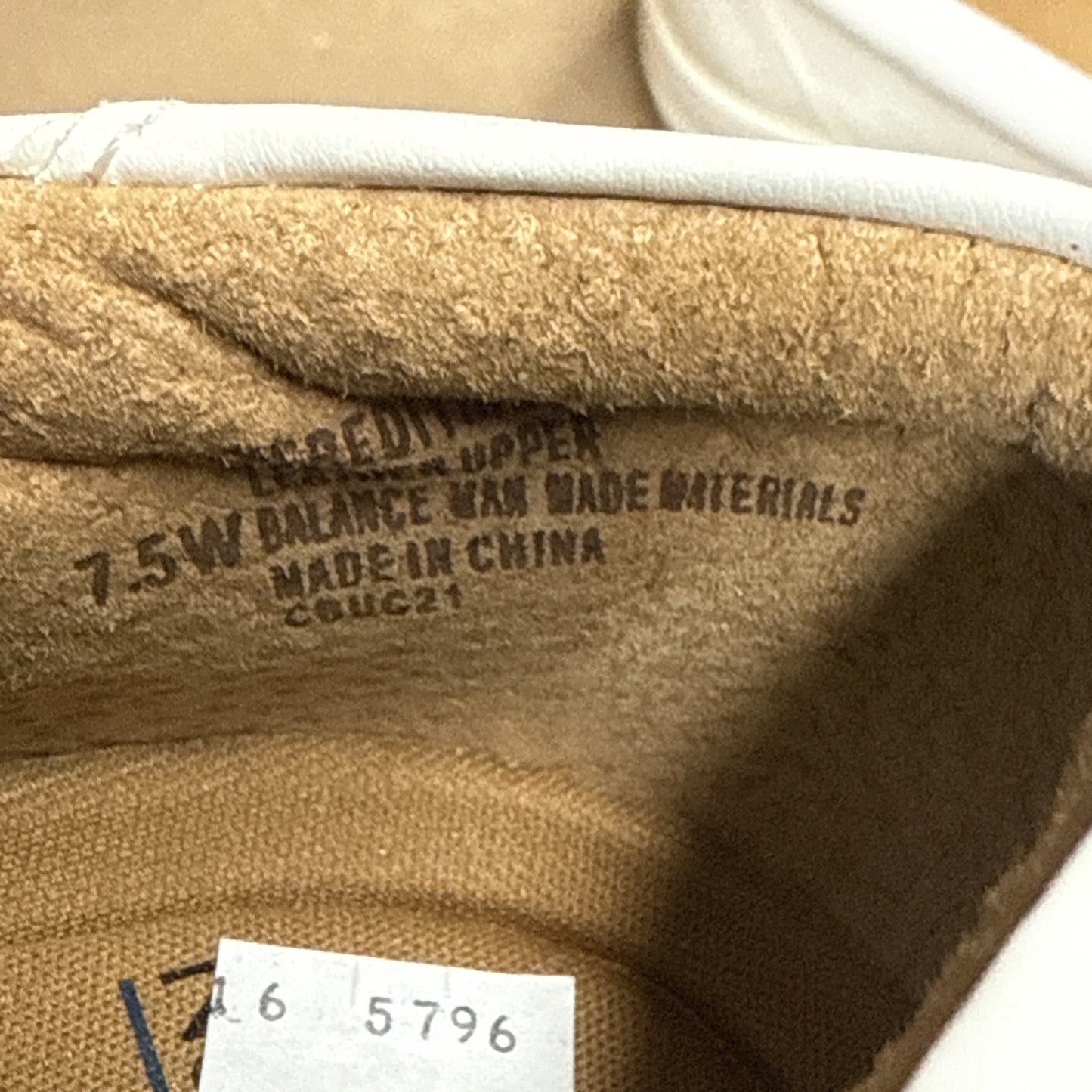 Nurse Mates Women's Slip-On Meredith Slip-Resistant Leather White Size 7.5W