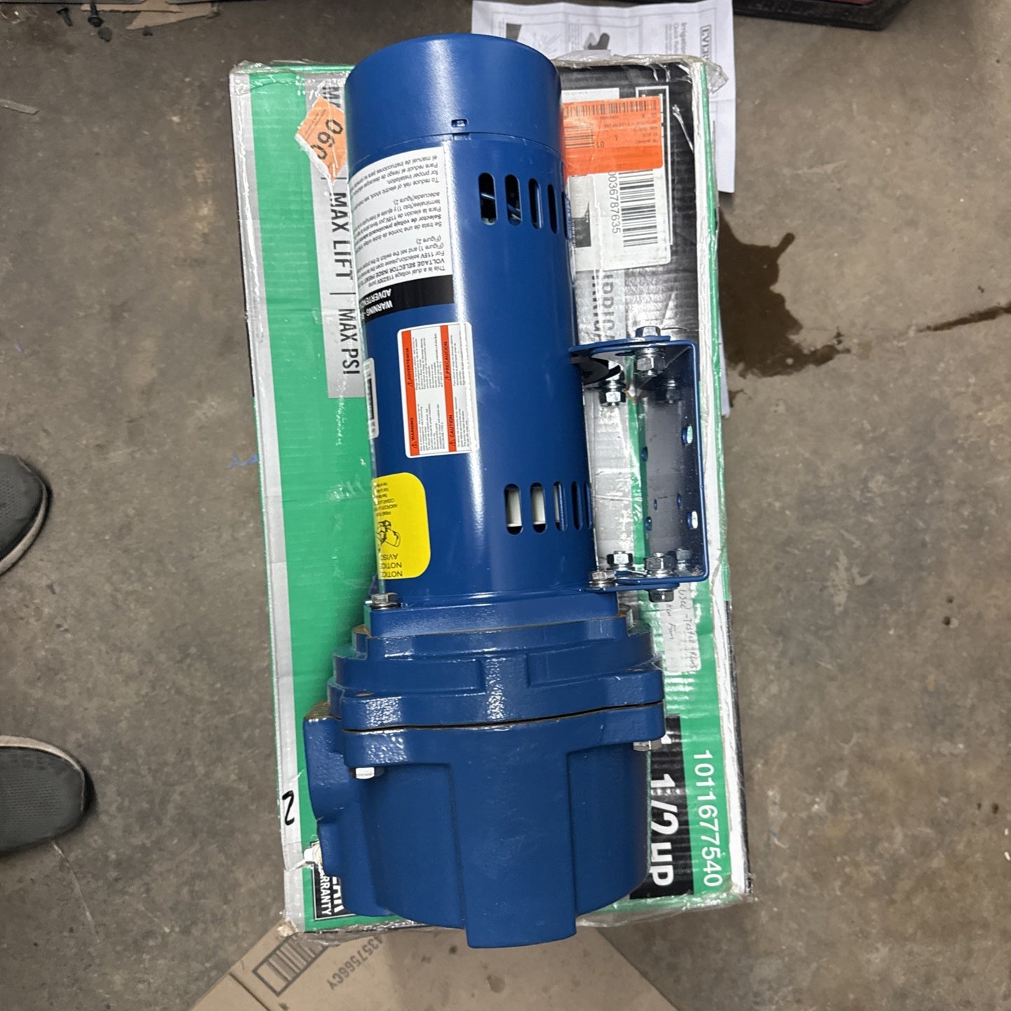 Everbilt 1-1/2 HP Cast Iron Lawn Irrigation Pump HDLS15 *For Parts*