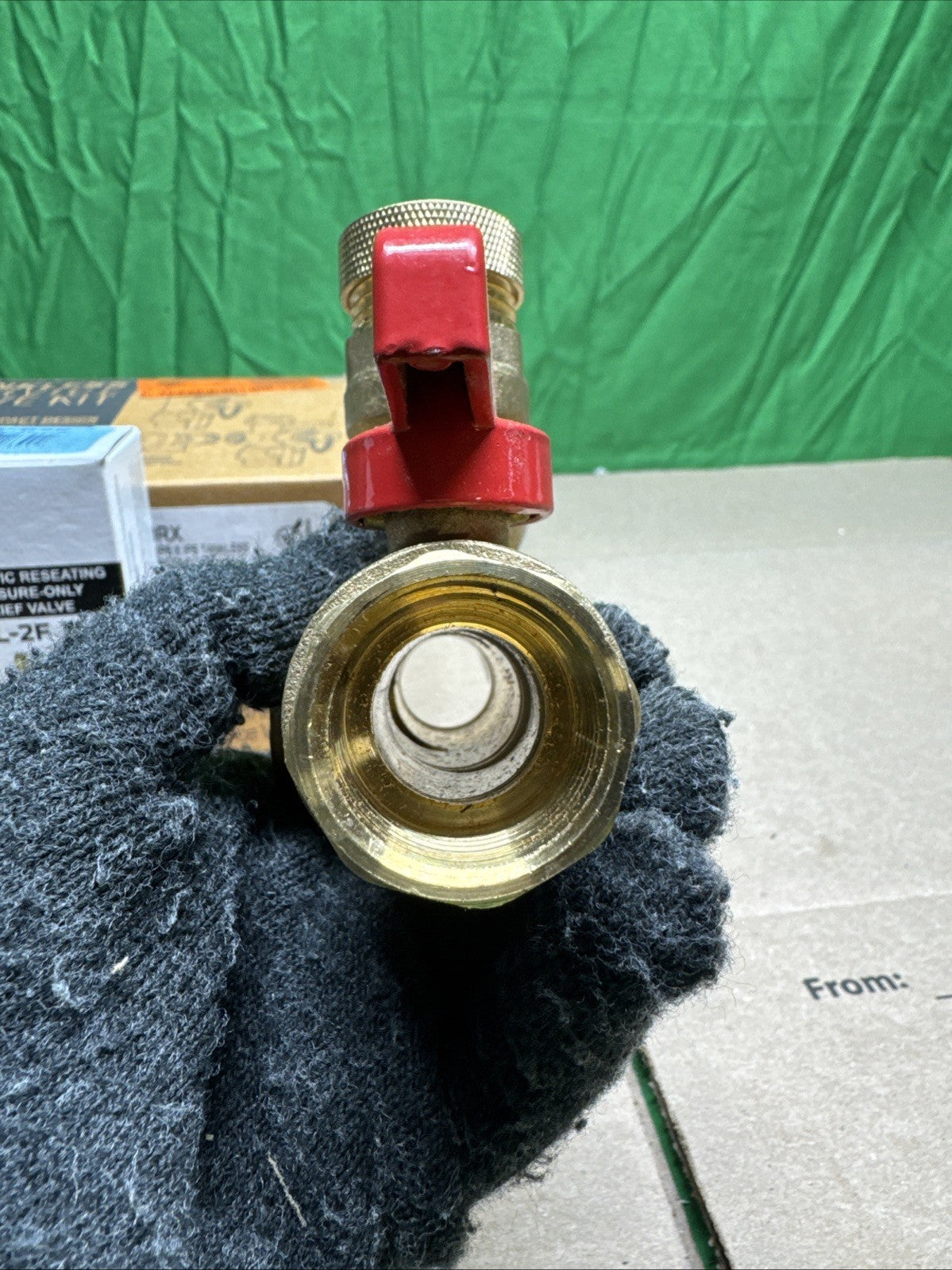 BrassCraft TWV30RX Water Heater Service Valve Kit, New!