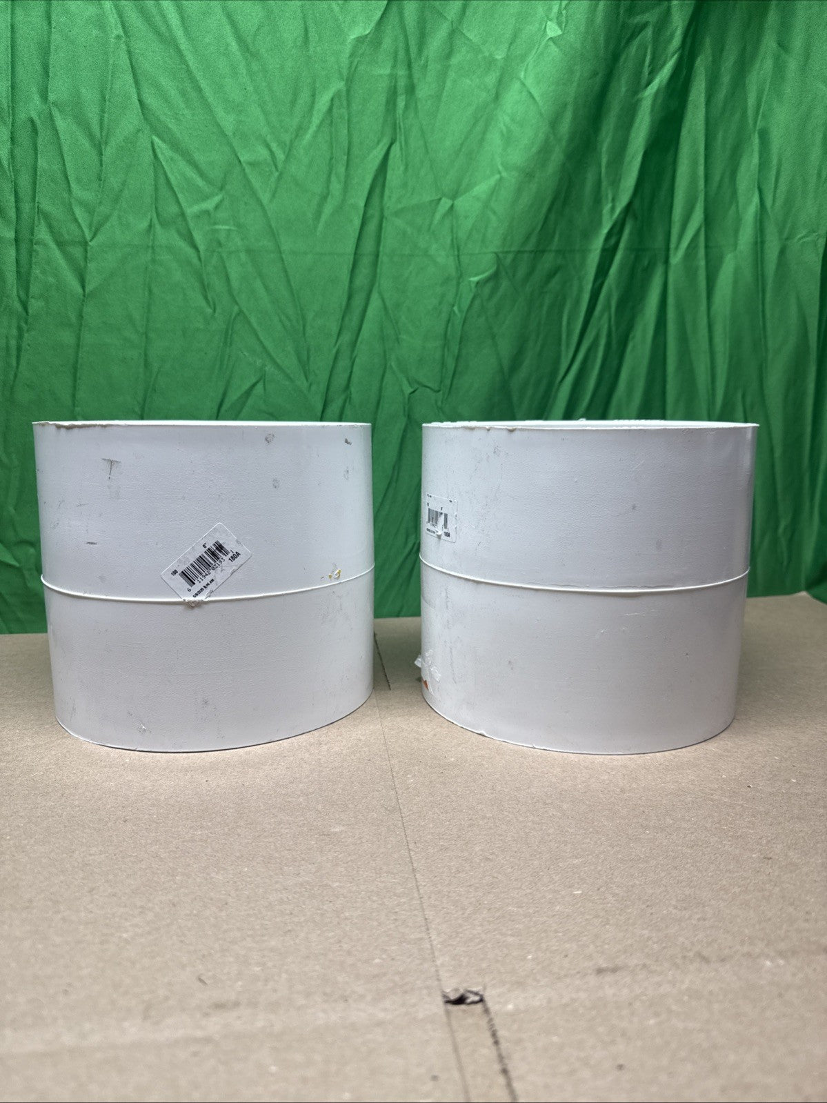 2x Charlotte 6” Sch 40 PVC Straight Coupling Socket Connect NSF Compliant NEW