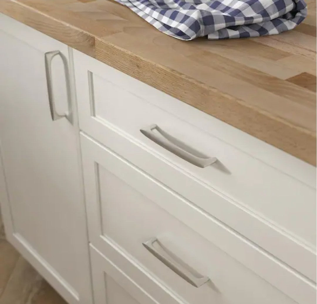 25-pack Liberty Mila 1 Ea 5-1/16” & 1 Ea 3”  Satin Nickel Drawer Pull