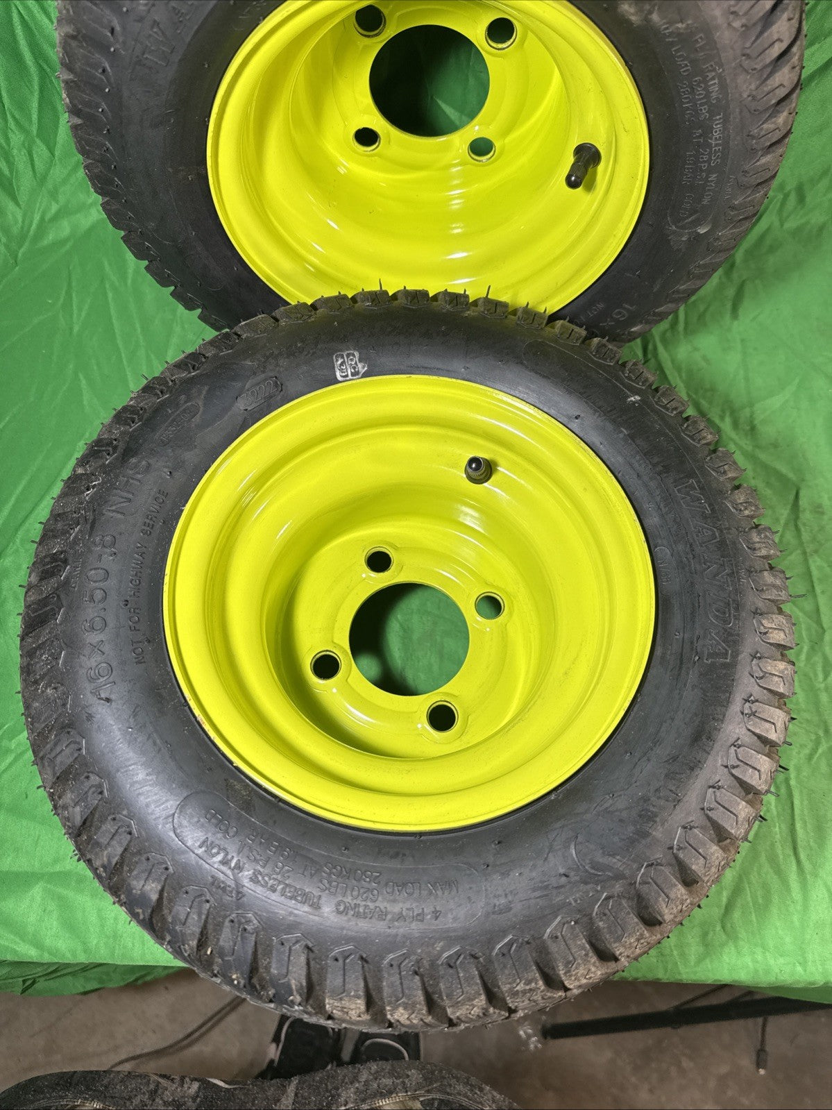Rear Wheel And Tire For Ryobi Z30Li 80V  Zero Turn Lawn Mower NEW