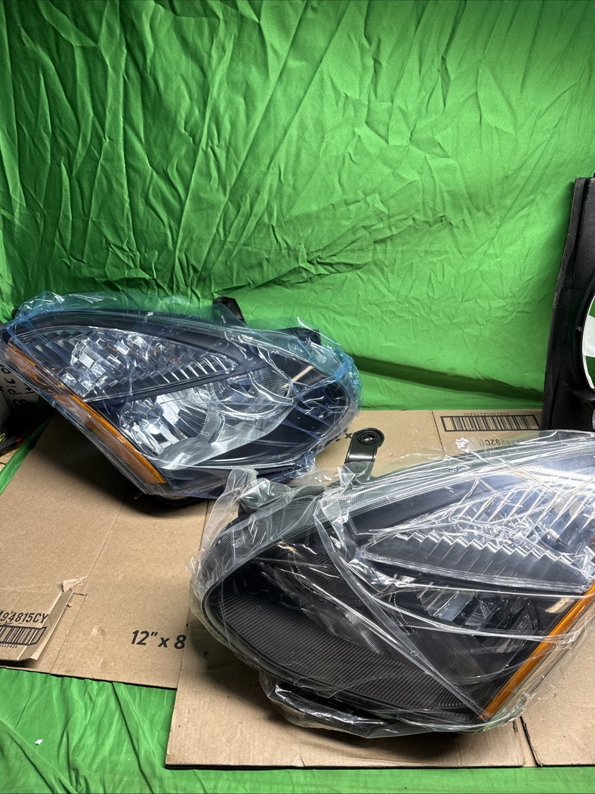 Nilight Headlight Assembly Compatible with 2008-2013 Nissan Rogue Headlamps