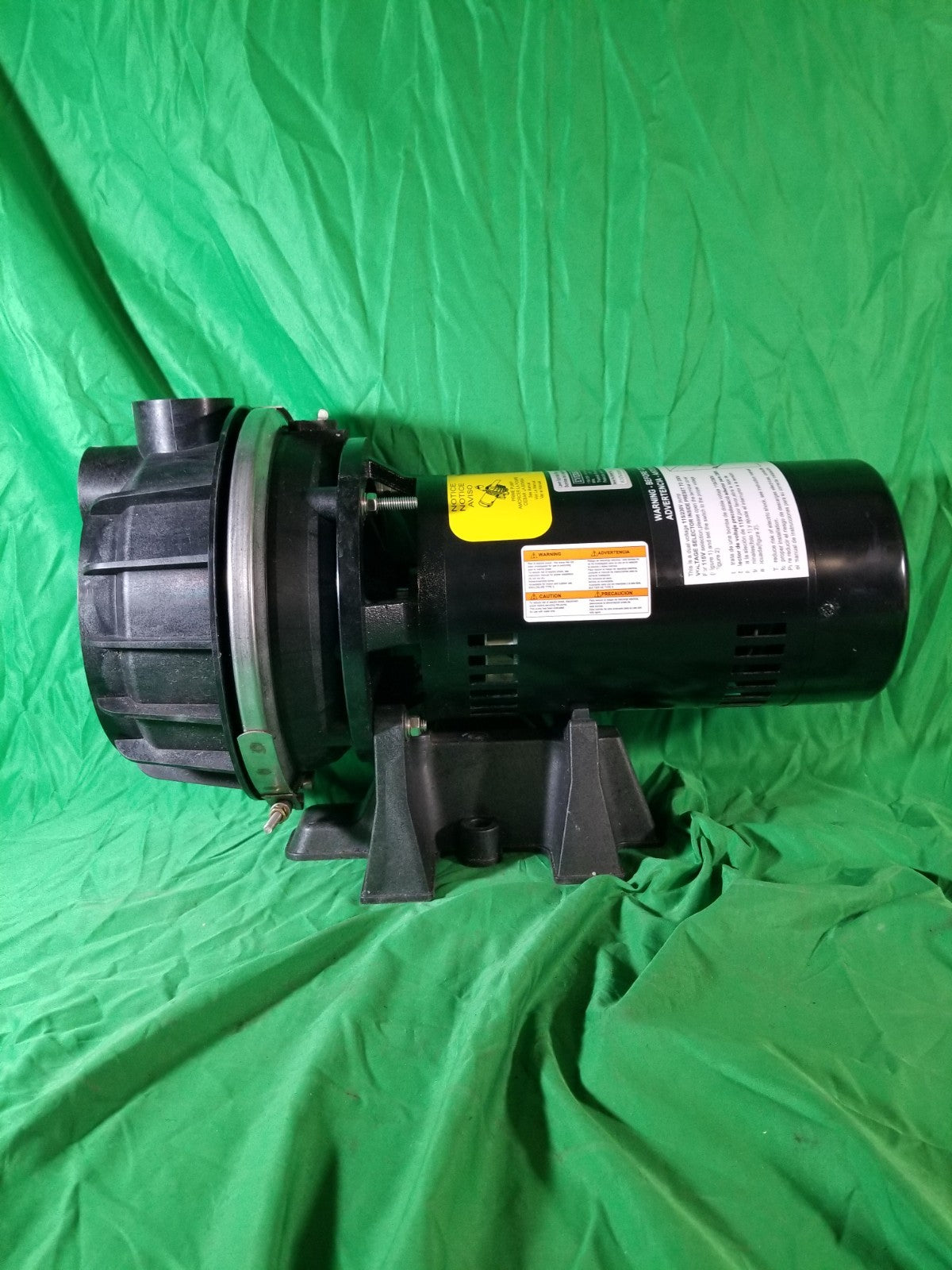 Everbilt Lawn Irrigation Pump Plastic 1-1/2HP HDLS15P Used Tested Excellent Cnd