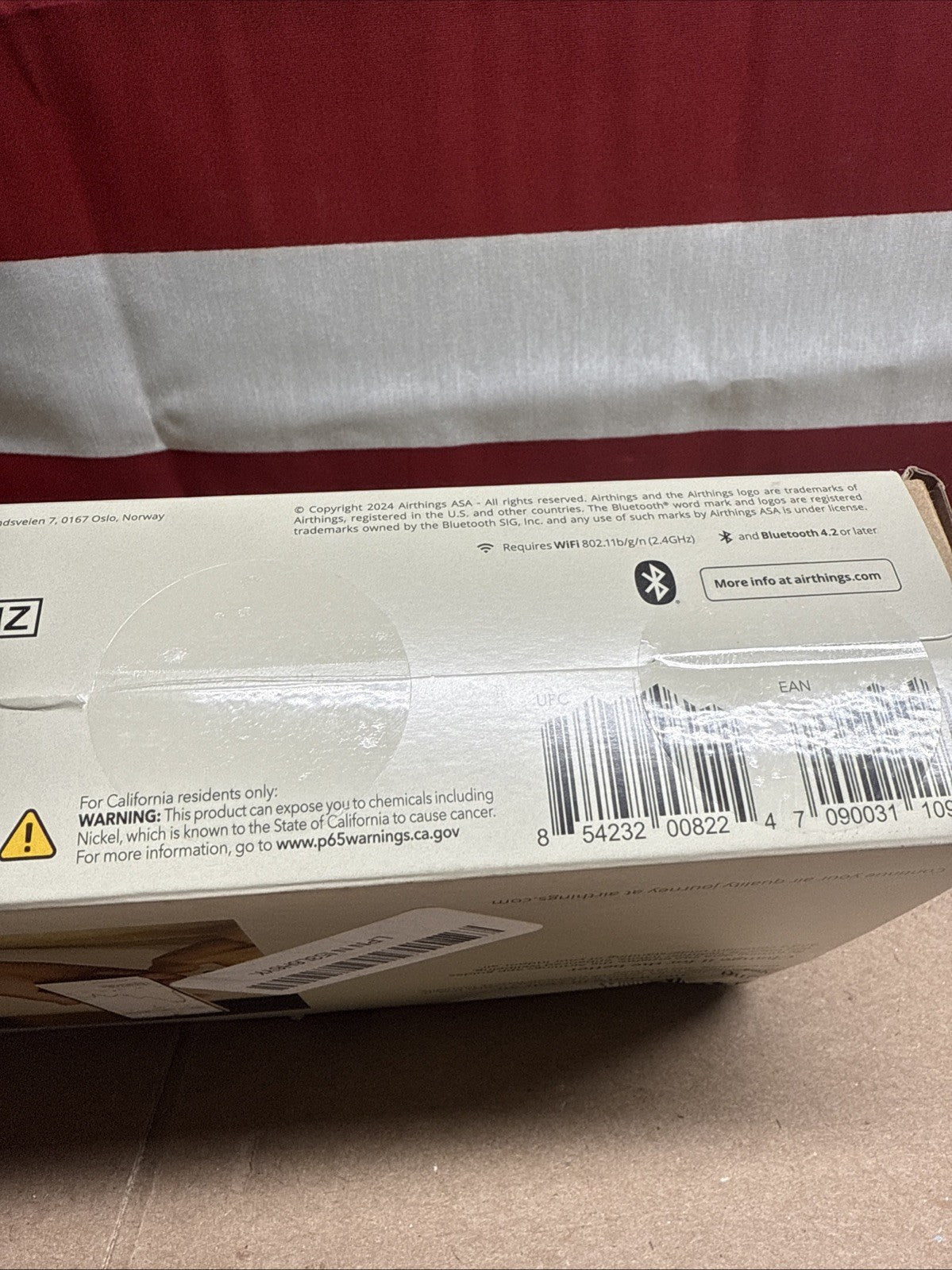 NEW Airthings 2960 View Plus Radon & Air Quality Monitor Wi-Fi Battery READ