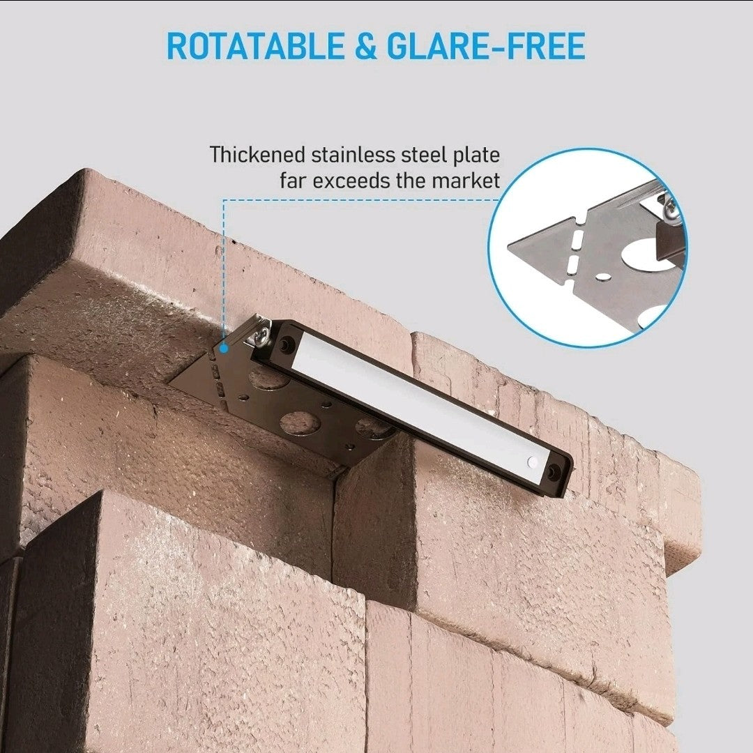 4 Pack LEONLITE 7 Inch LED Hardscape Lighting, Update Retaining Wall Lights, LED