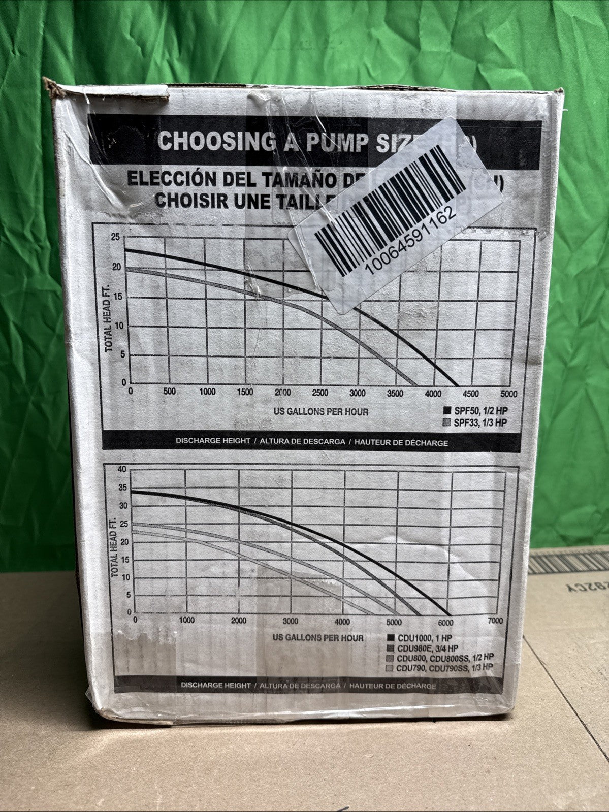 Wayne CDU1000 1 HP Stainless Steel Cast Iron Submersible Sump Pump