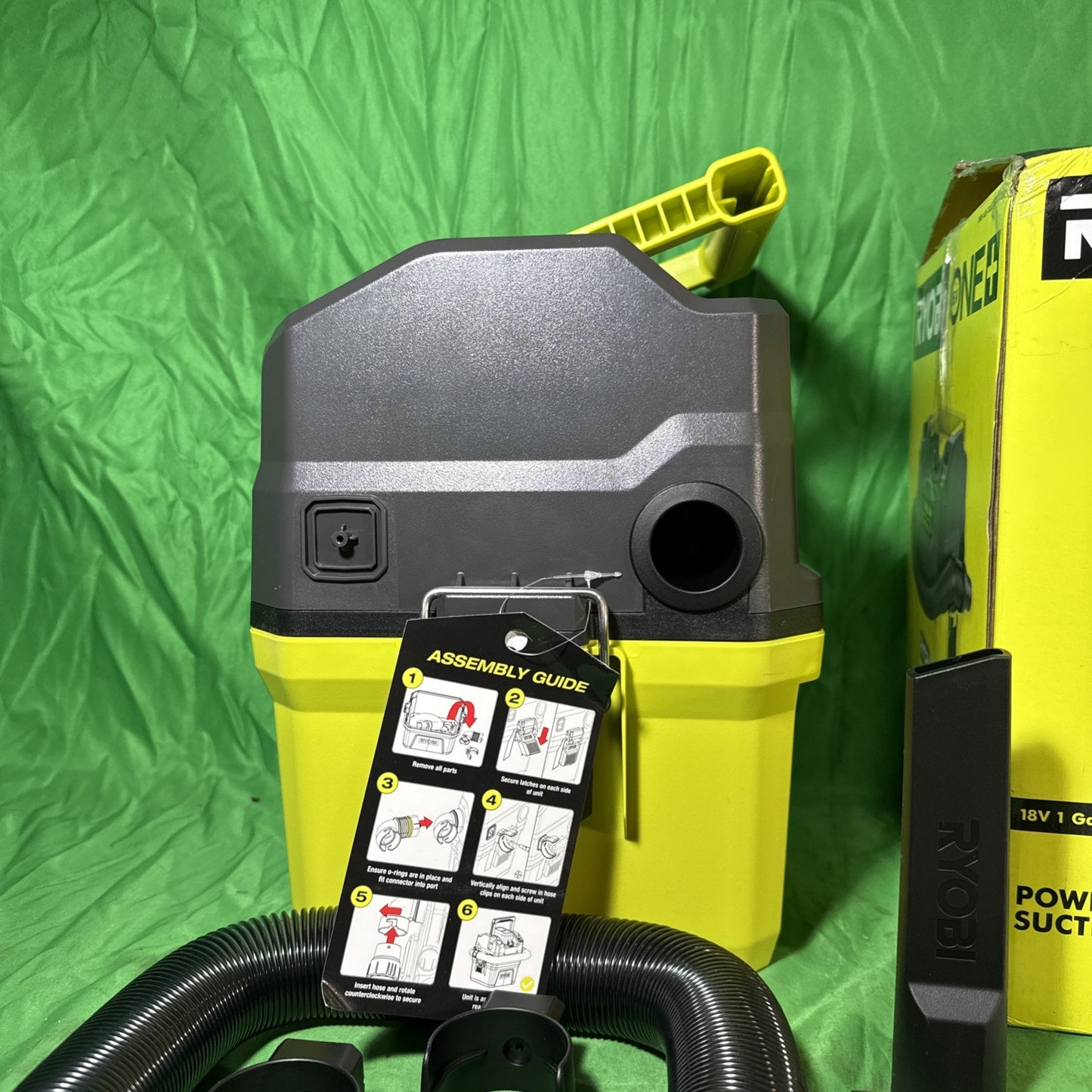 RYOBI 18V Cordless 1 Gal. Wet/Dry Vacuum TOOL ONLY PCL733B