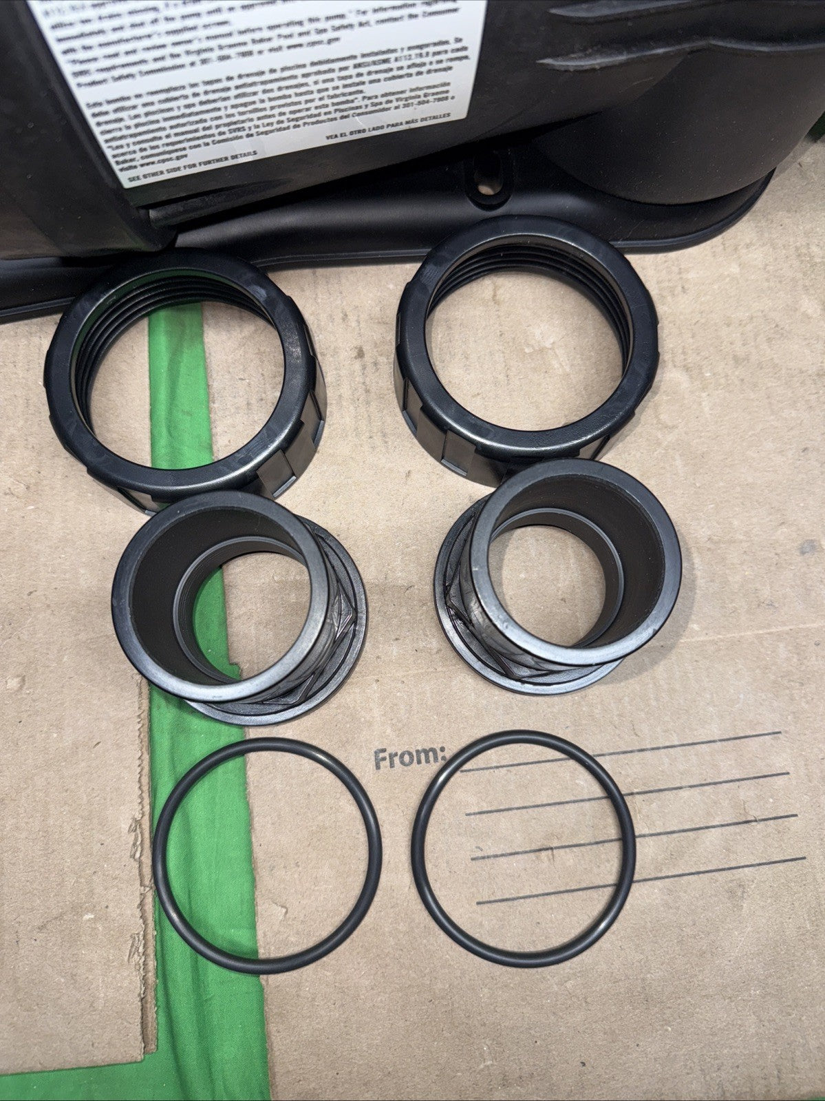 Everbilt 1 HP Pool Pump InGround  2 Speed 230V (Model SPP10002-2SP) NEW OB