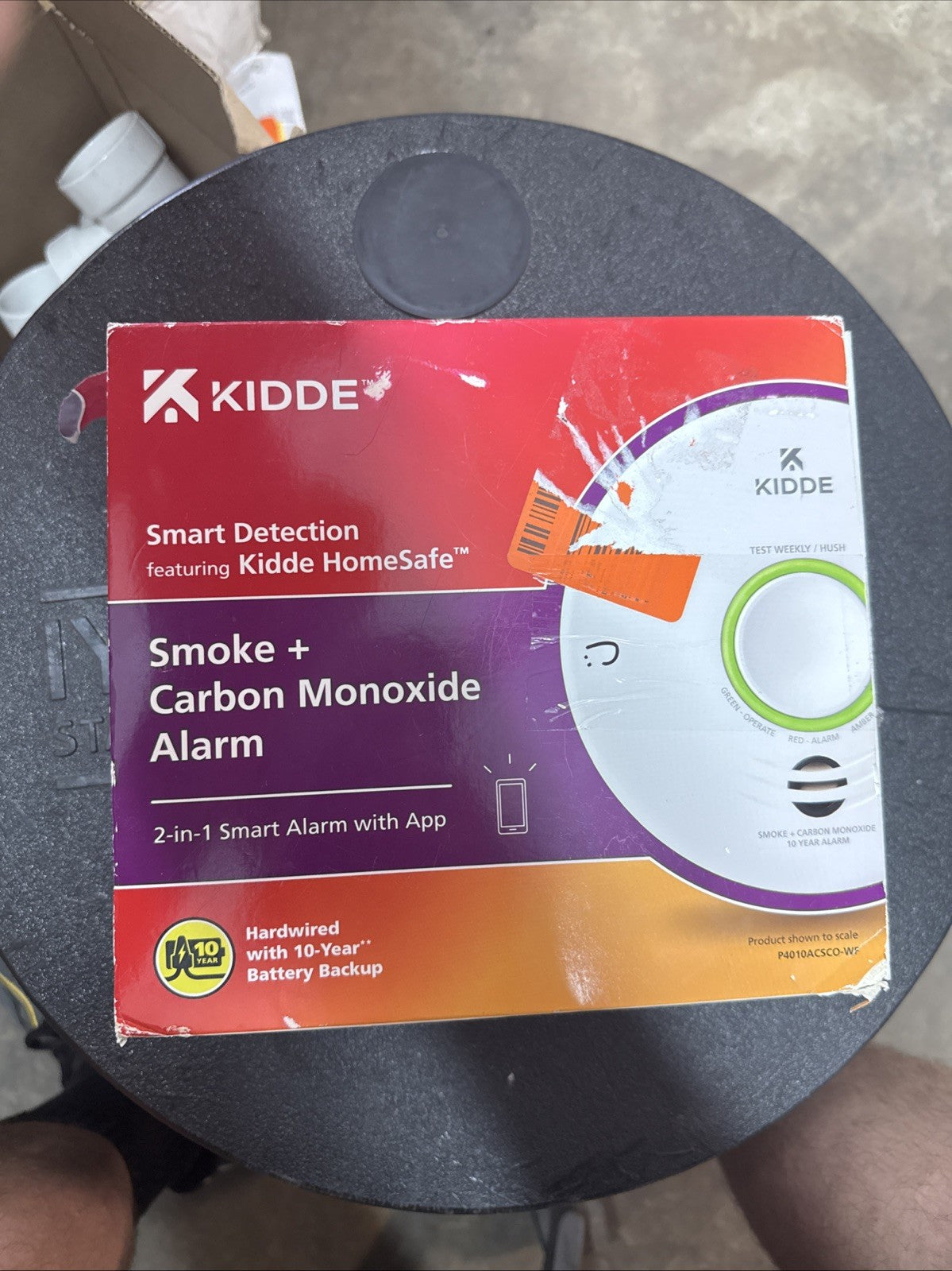Kidde P4010ACSCO-WF Smoke + Carbon Monoxide Smart Alarm