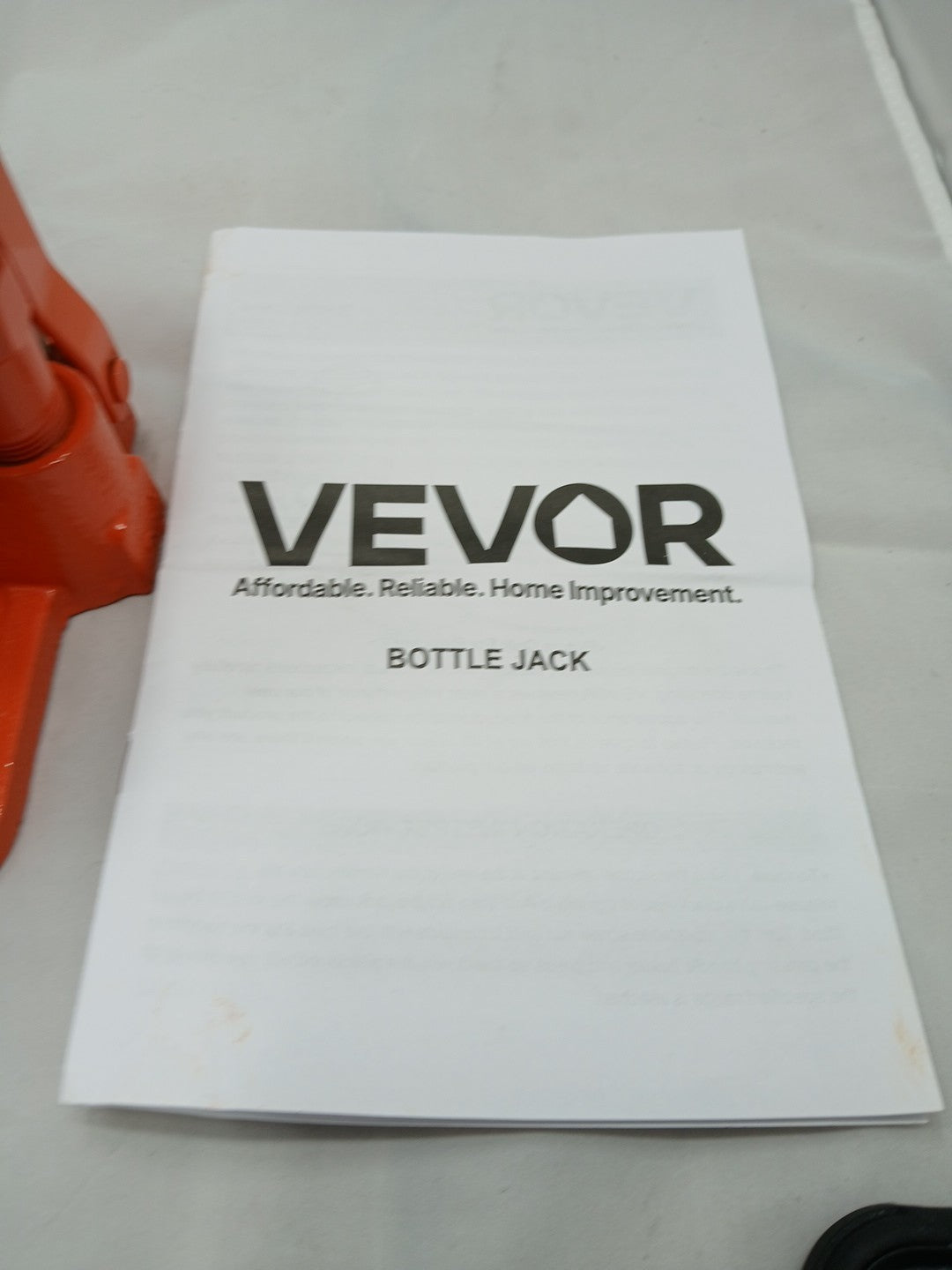 Vevor 10-Ton Hydraulic Bottle Jack for Vehicle Lifting and Repairs