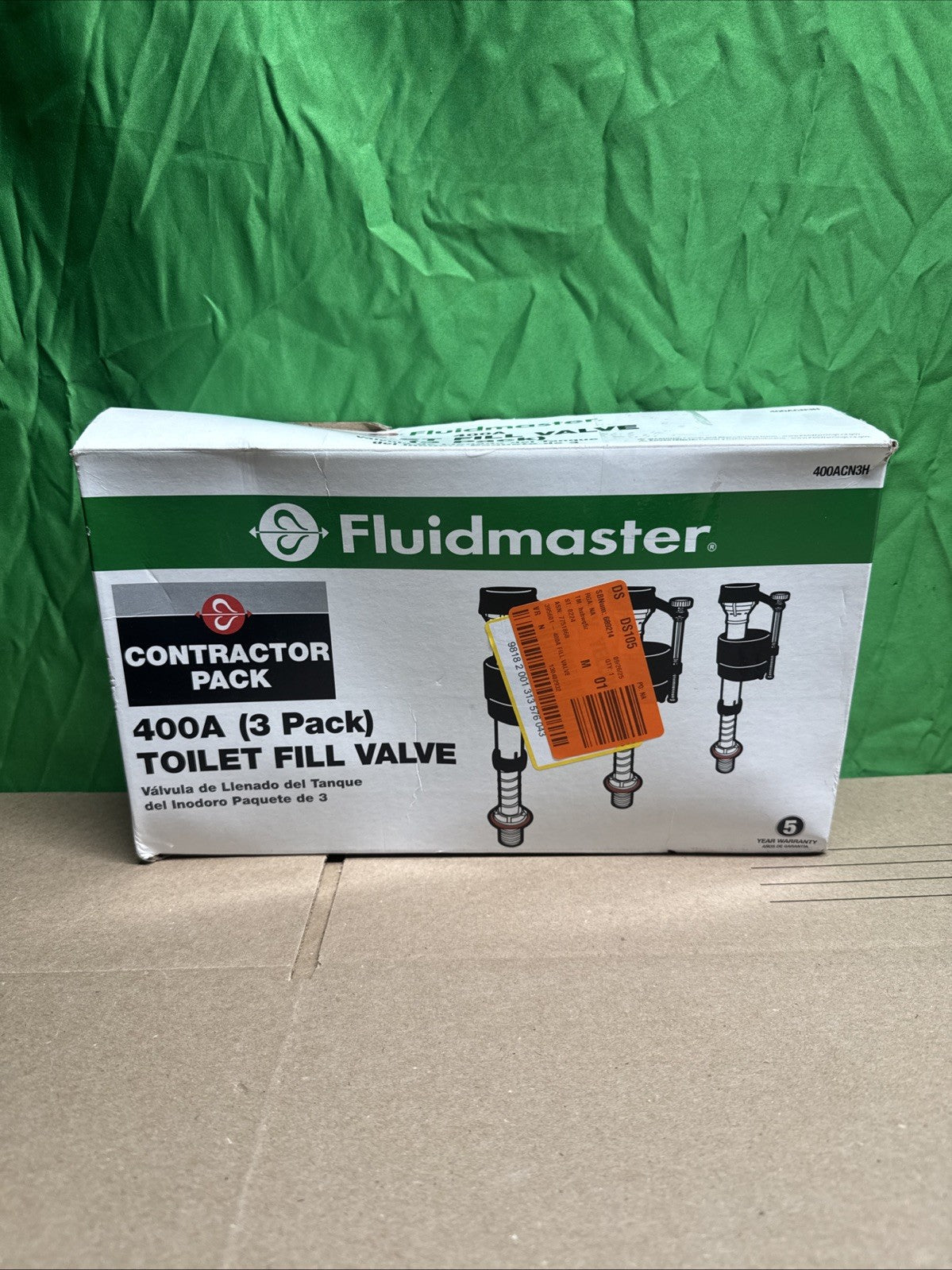 400a Universal Toilet Fill Valve Kit Shank Adjust 9"-14" Fix Noisy Slow Fill 3PK