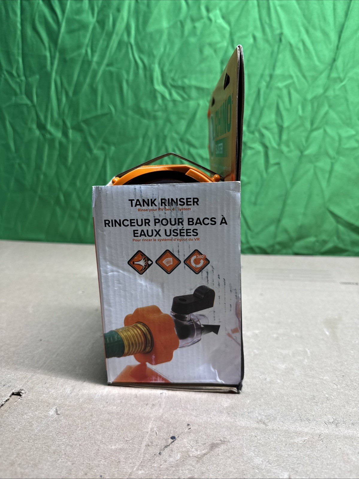 Rhino Blaster RV Black Tank Wash Rinse By CAMCO For Camper Sewer Holding Tank